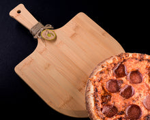 Load image into Gallery viewer, Gourmet Pizza Peel and Charcuterie Board - ArtisanoDesigns