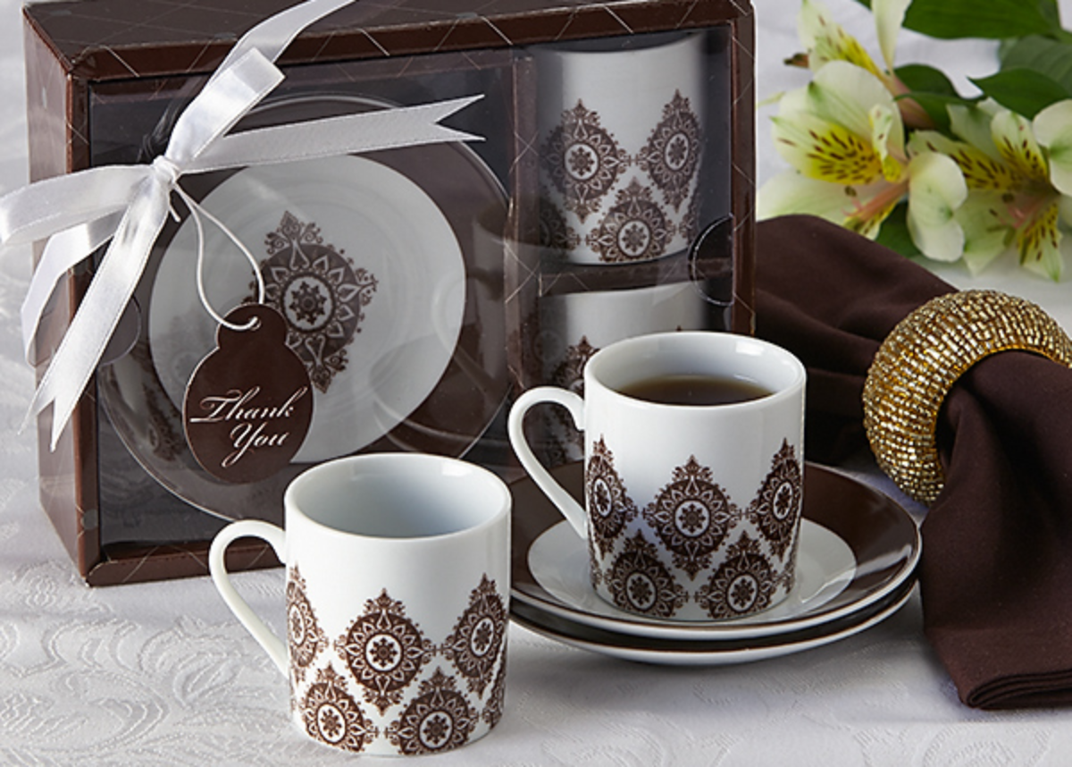 Moroccan Flair Espresso Coffee Cup Set Favor ON SALE – ArtisanoDesigns