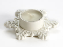 Load image into Gallery viewer, A94041 - &quot;Winter Wonderland&quot; Porcelain Tea Light Candle Hold - ArtisanoDesigns