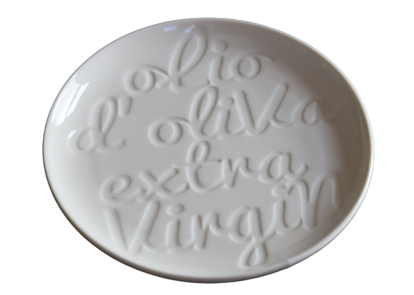 Olio d'Oliva Extra Virgin Dipping & Serving Plate