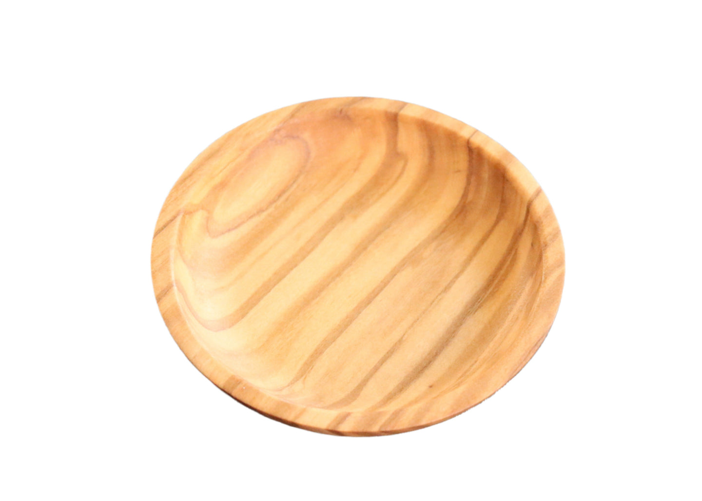 Olive Wood Dipping Ramekin WHITE
