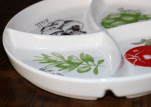Four Seasons Serving/Dipping Platter CLOSE