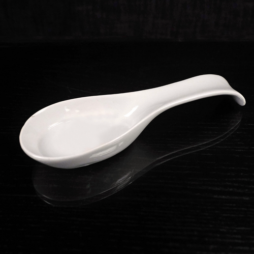 White Porcelain Spoon Rest