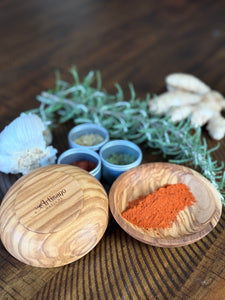 Olive Wood Dipping Bowl