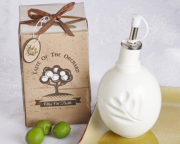 Taste of the Orchard Olive Oil Bottle Favor - ArtisanoDesigns
