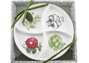 "Four Seasons" Serving / Dipping Platter BOX