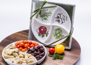 "Four Seasons" Serving / Dipping Platter USE