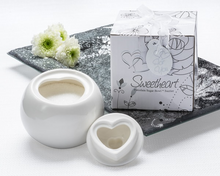 Load image into Gallery viewer, &quot;Sweetheart&quot; Porcelain Sugar Bowl Favor - ArtisanoDesigns