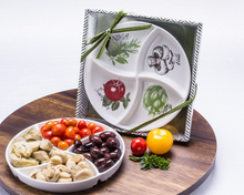 Load image into Gallery viewer, &quot;Four Seasons&quot; Serving / Dipping Platter - ArtisanoDesigns
