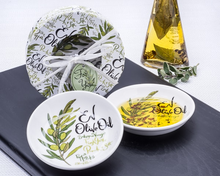Load image into Gallery viewer, EV Olive Oil Dipping Dishes Gift (Set of 2) - ArtisanoDesigns